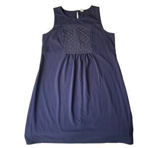 Old Navy Women Maternity Dress Size M A-Line Embroidered Sleeveless Knee Length